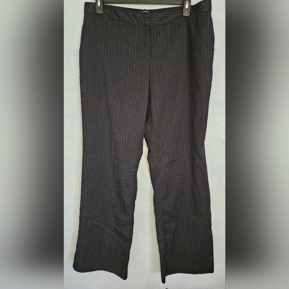 ATTENTION Womens Pink Pinstripe Pants 16